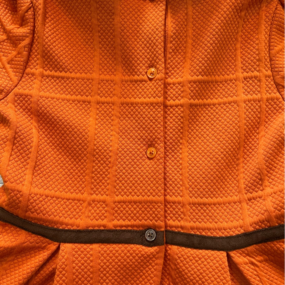 Janie and Jack Orange Kids Casual Dress - Picture 13 of 14